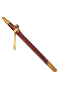 Padauk & Spanish Cedar Collectors Native American Style Flute (Key D- 432hz)